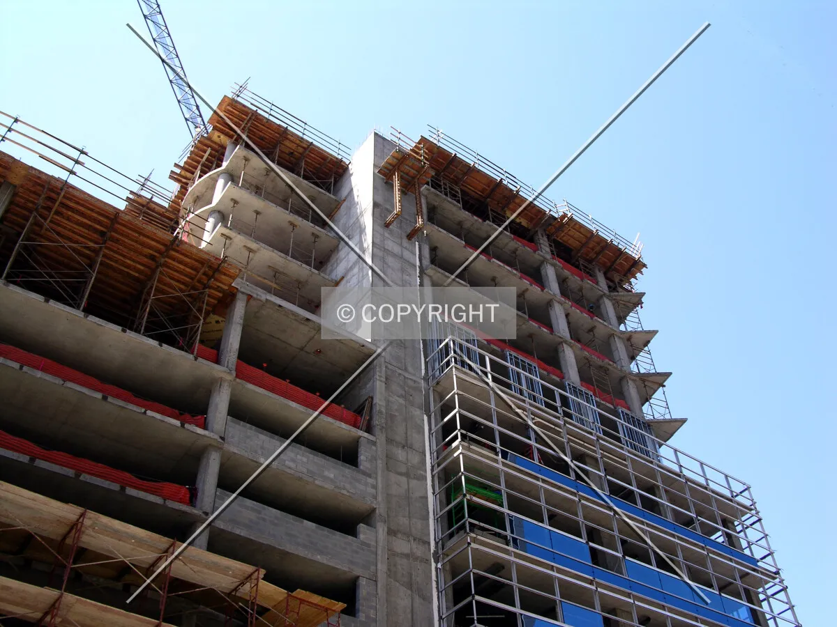 Looking up the eastern side from South Poplar Street