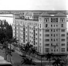 Vintage view from the southwest