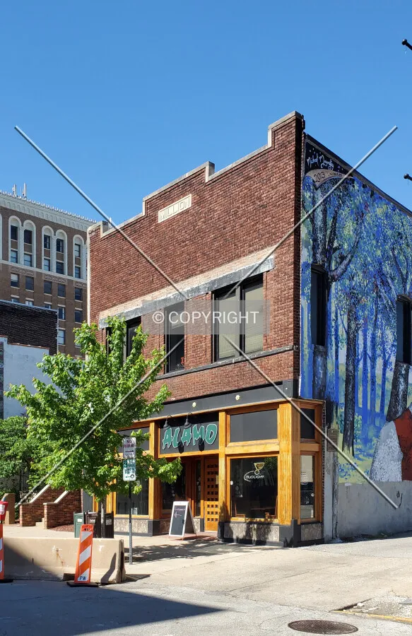 Northeast view; May 30, 2020