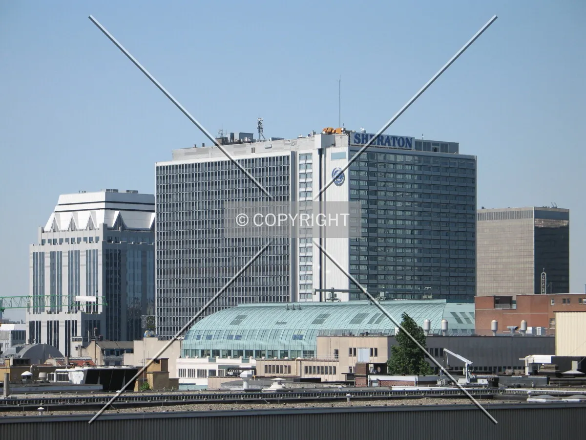 View from the southeast