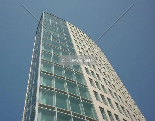 View of the completed tip of the tower