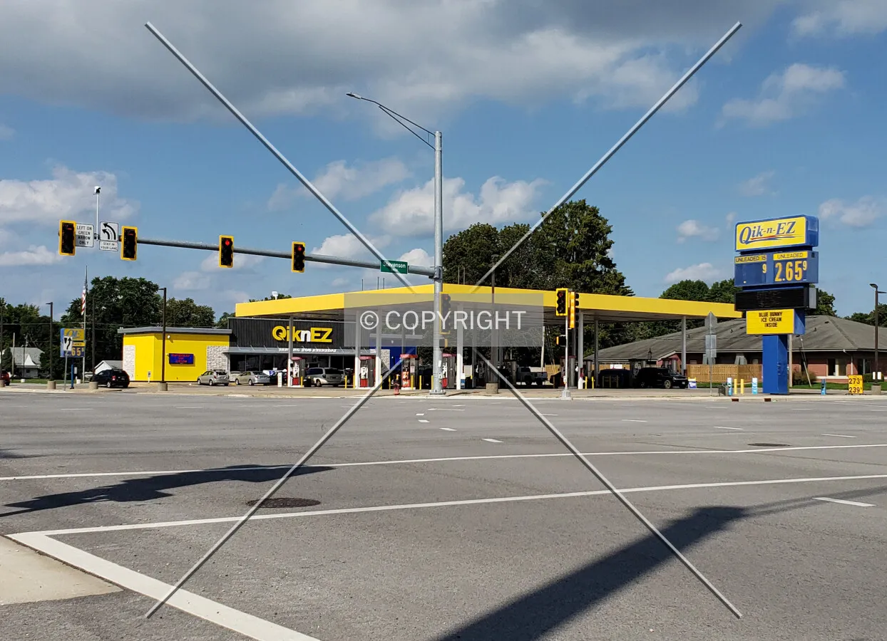 View from the southwest; September 2, 2019