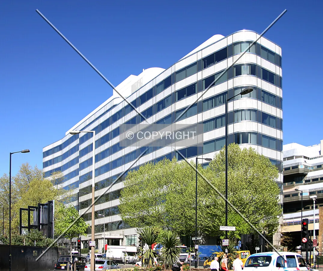 View northeast from the junction of Stamford Street and Blackfriars Road