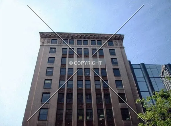 Detail of upper floors, north facade