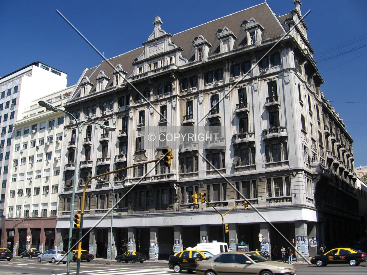 View across Paseo Colón avenue