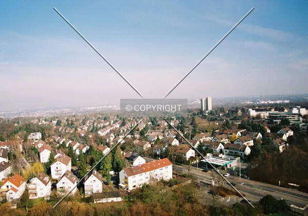 View over Mainz from Atrium Apartmenthaus
