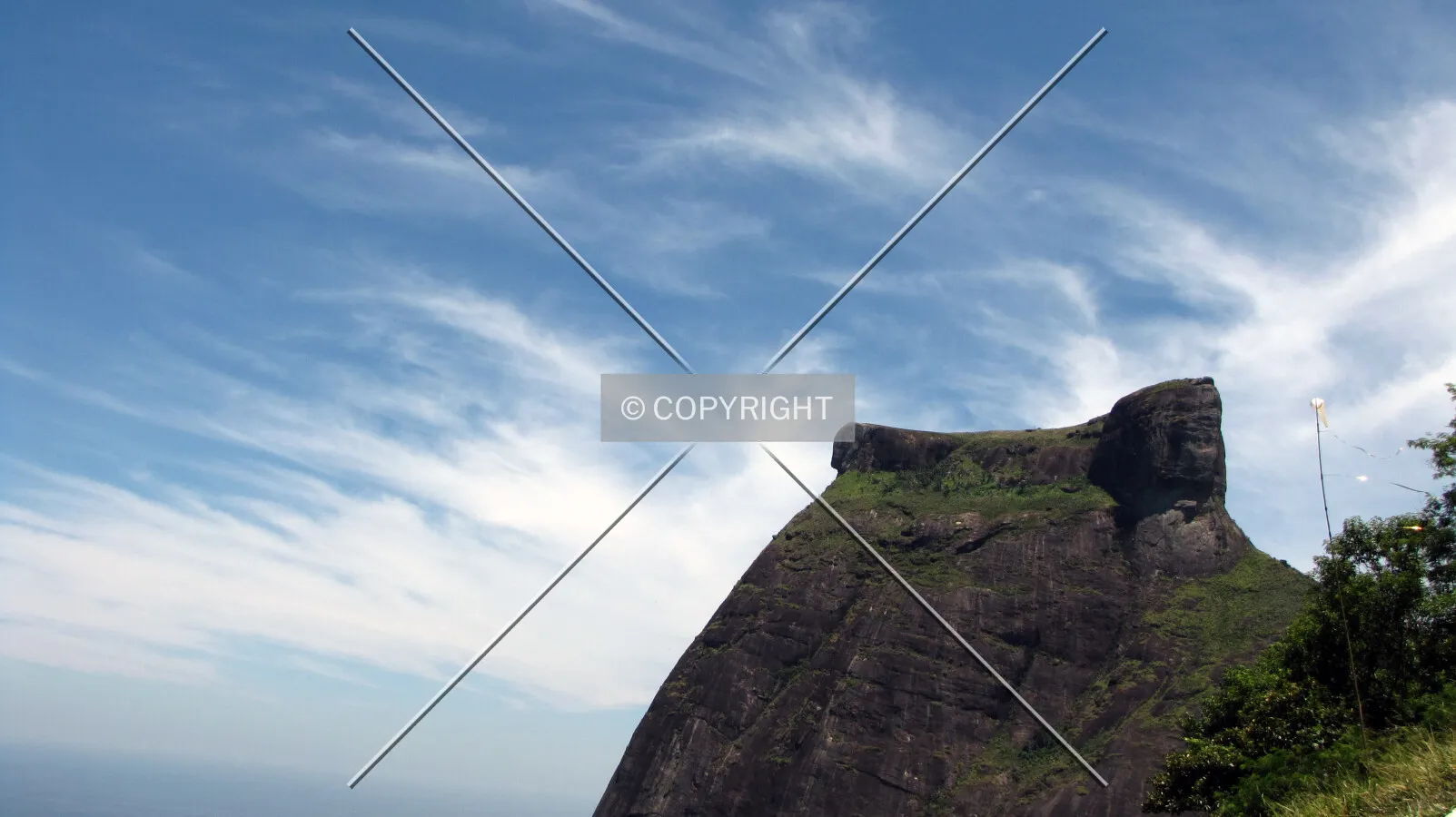 Pedra da Gávea seen from Pedra Bonita
