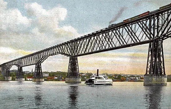Vintage view from the northwest