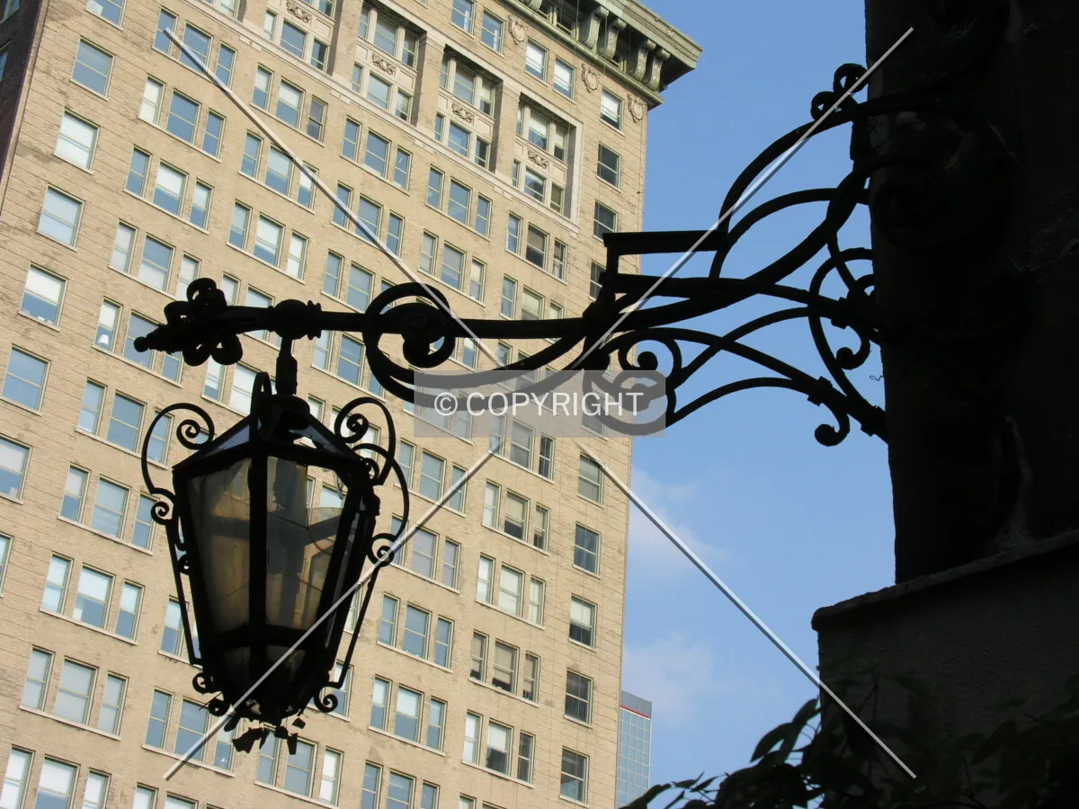 Lighting Detail on the northeast side