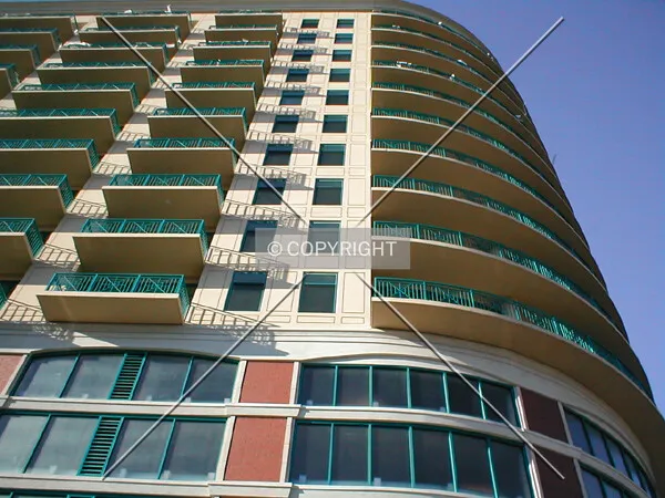 Low Angle view of almost completed building