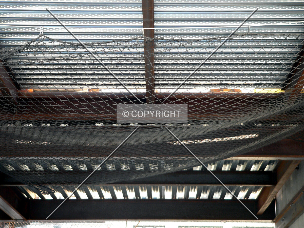 Protective safety netting for workers