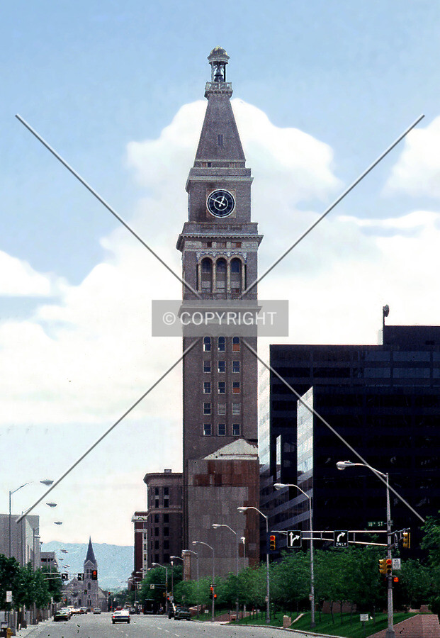Vintage view from the northeast