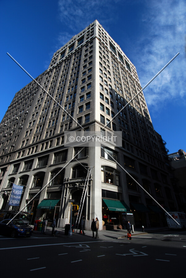 Looking up from Broadway