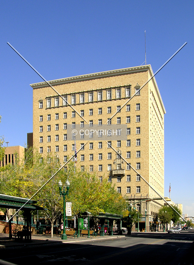 From across East Mills Avenue to the southwest
