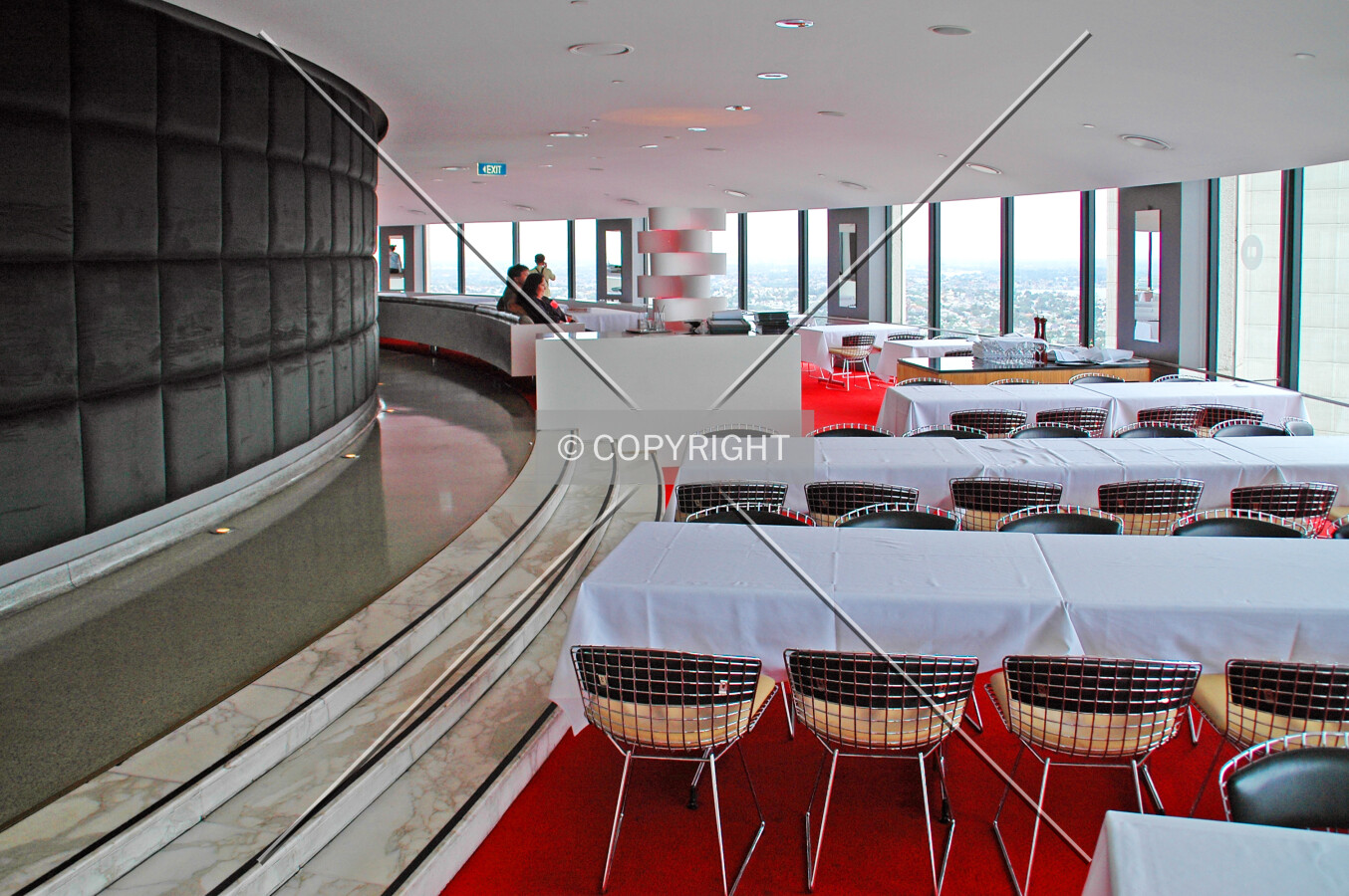 The revolving Orbit Bar on level 48