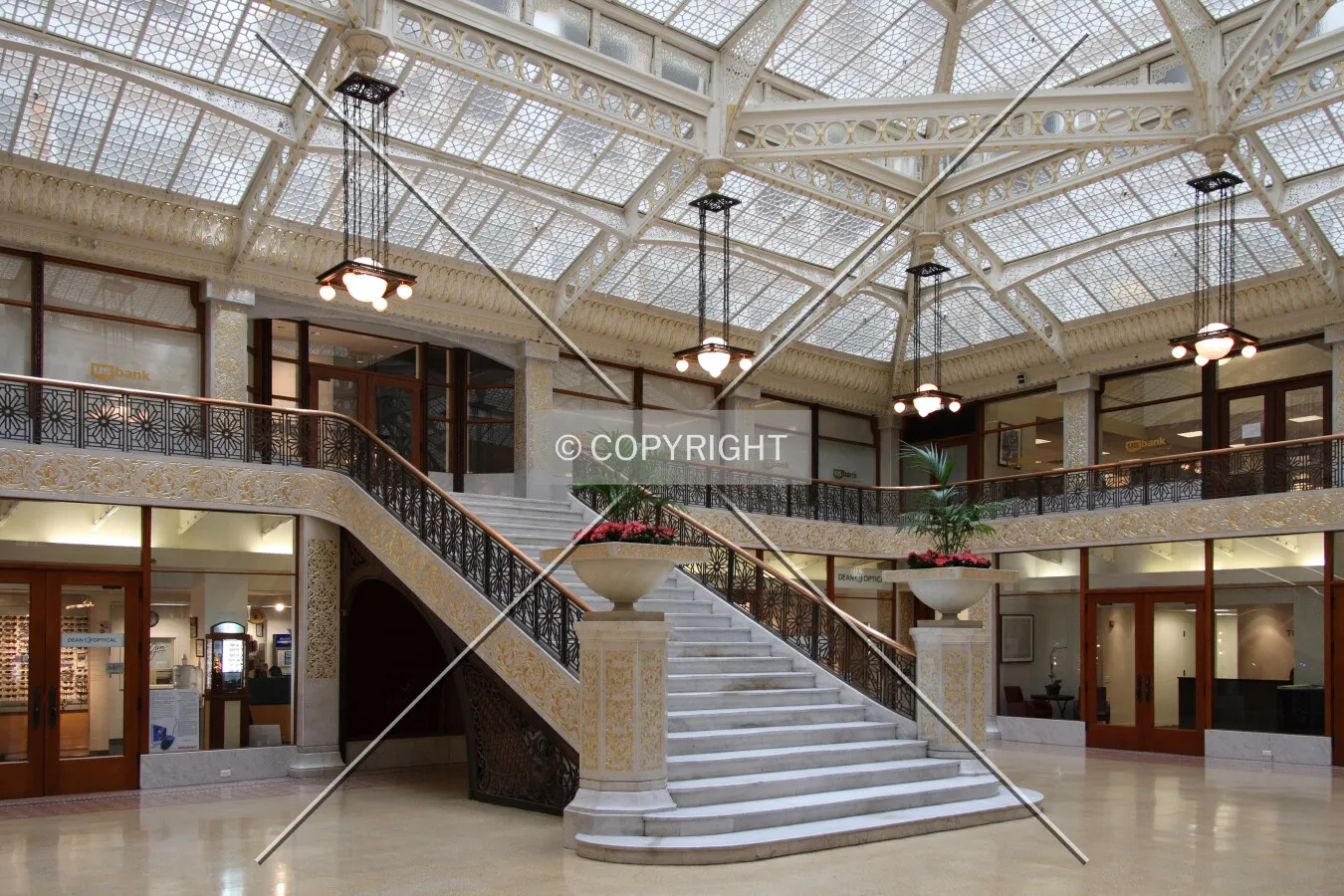 View of the lobby