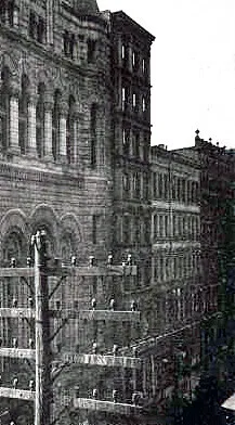 View from the northeast