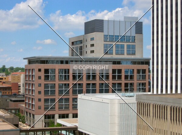View to the north from the Capital City Plaza Ramp