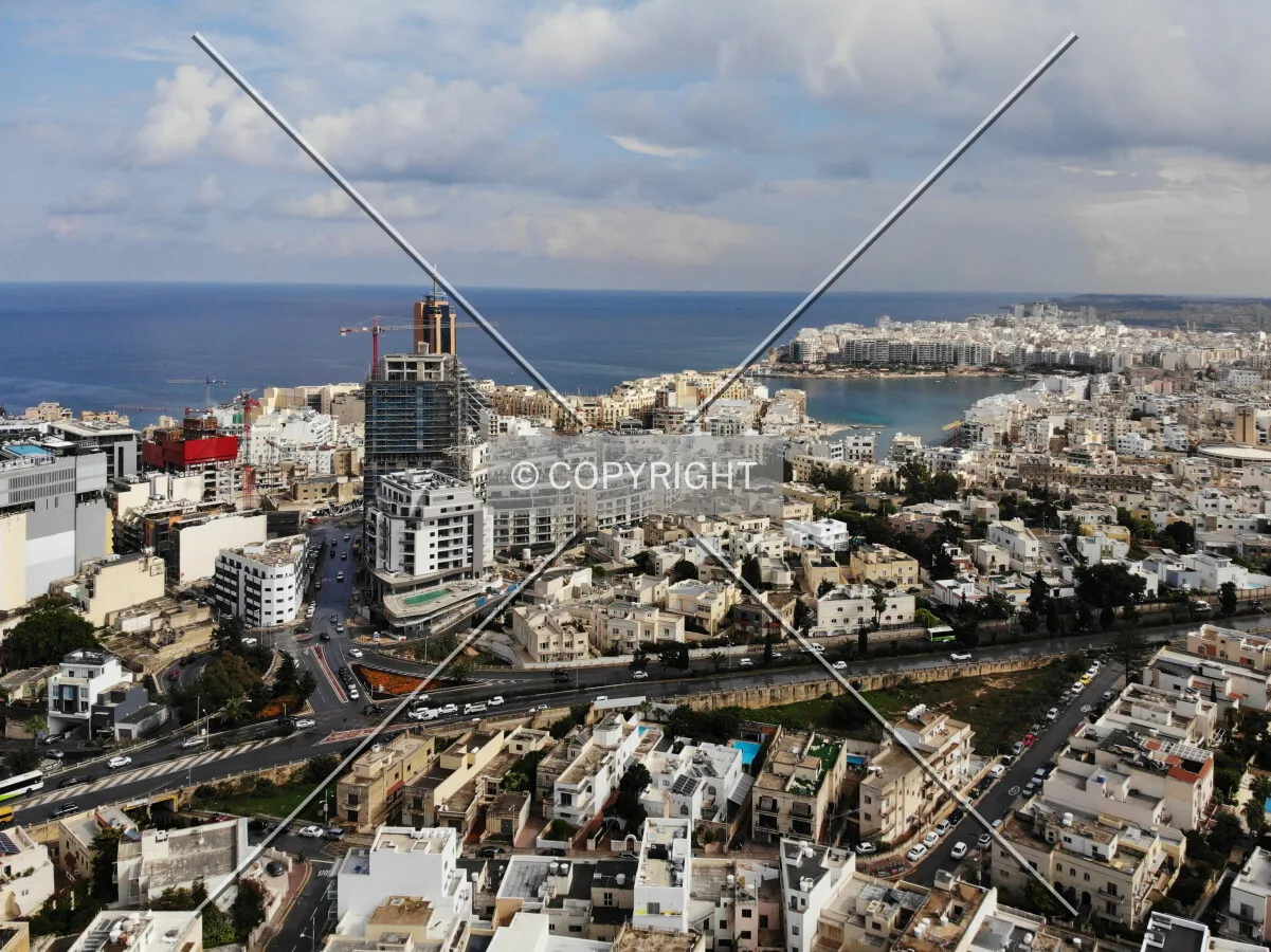 Malta from the air