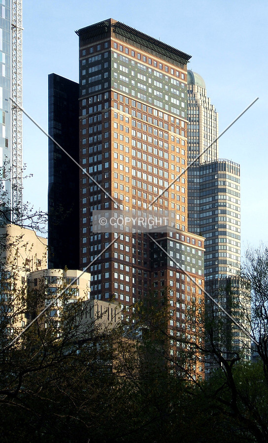 View from the northwest across Central Park