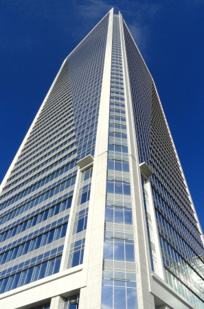 Looking up the southern corner from South Tryon Street
