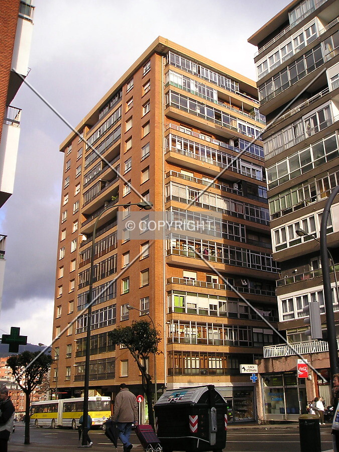 North and west facades