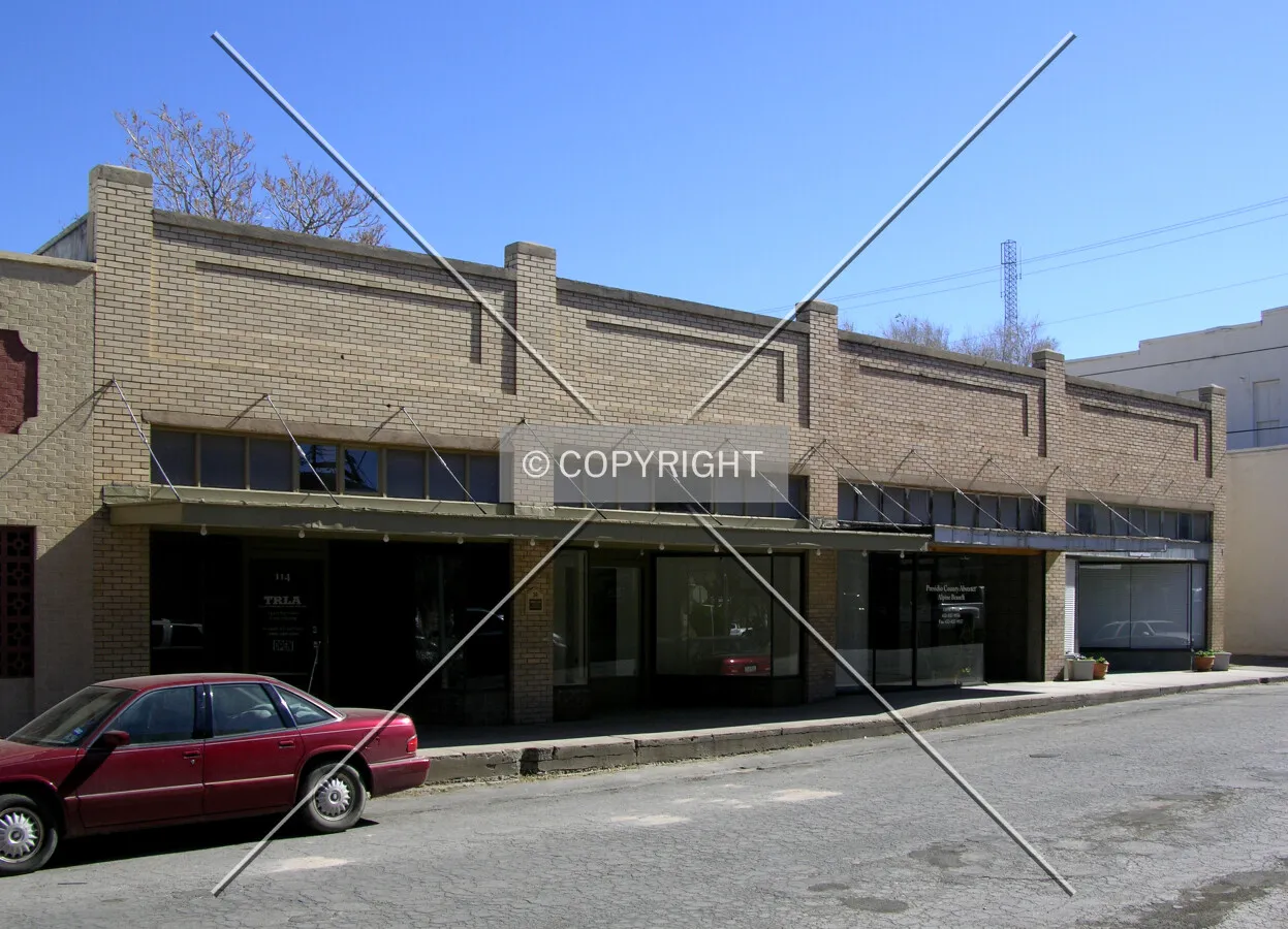 From across North 6th Street to the northwest
