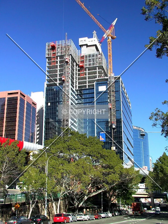 View south from Hickson Road