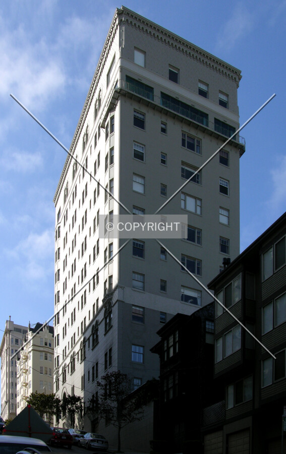 From Laguna Street to the north