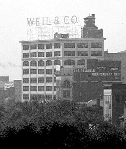 Vintage view from the north
