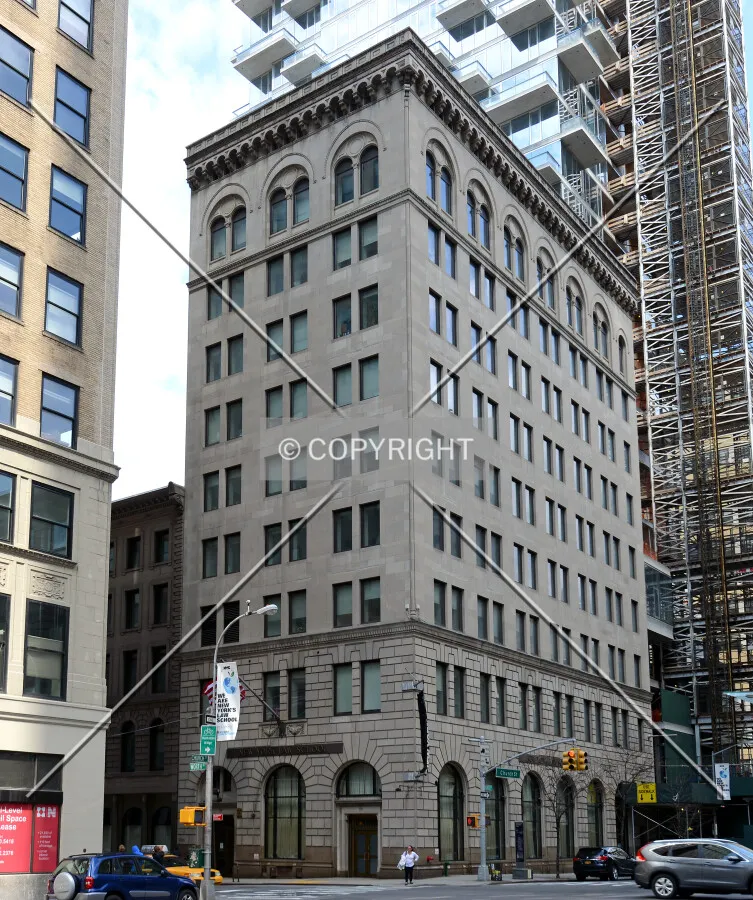 View from the south at Worth and Church Streets