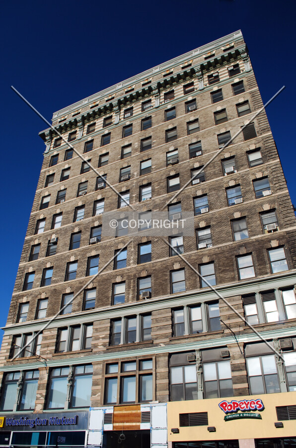 Looking up from East 125th Street