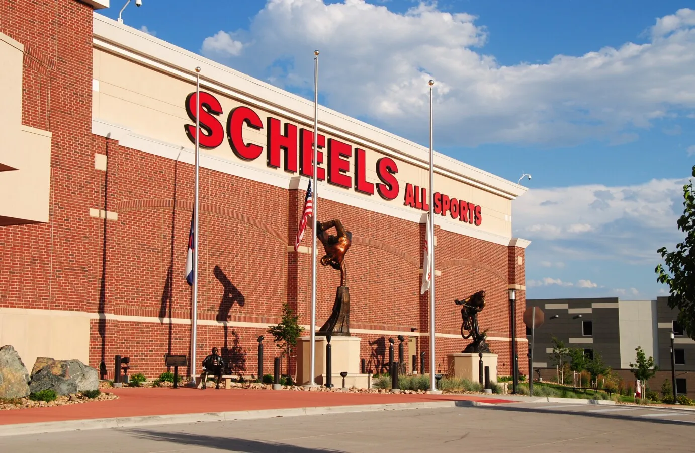 View to the southeast
