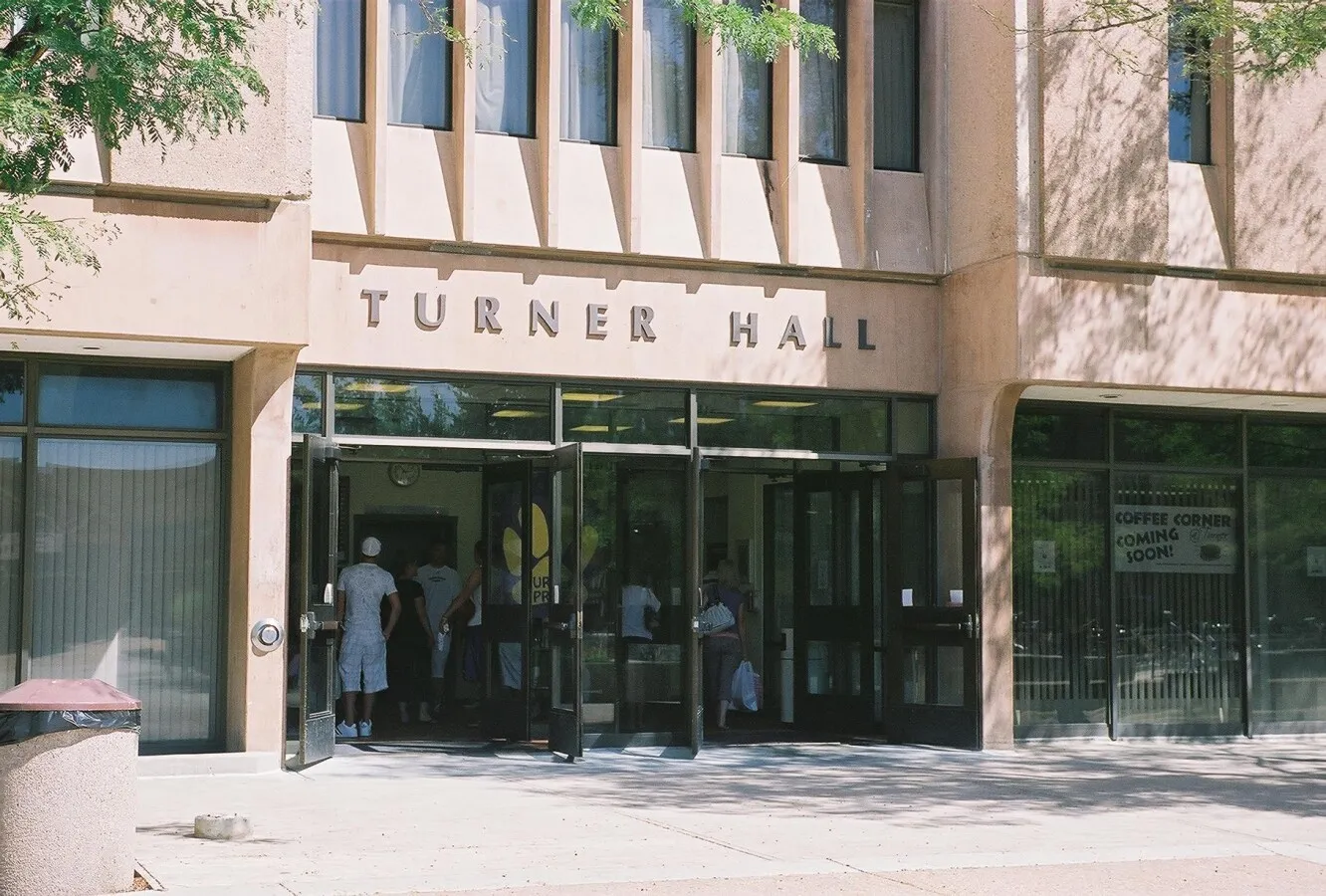 West entrance