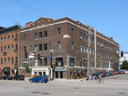 View to the north across Washington Avenue North