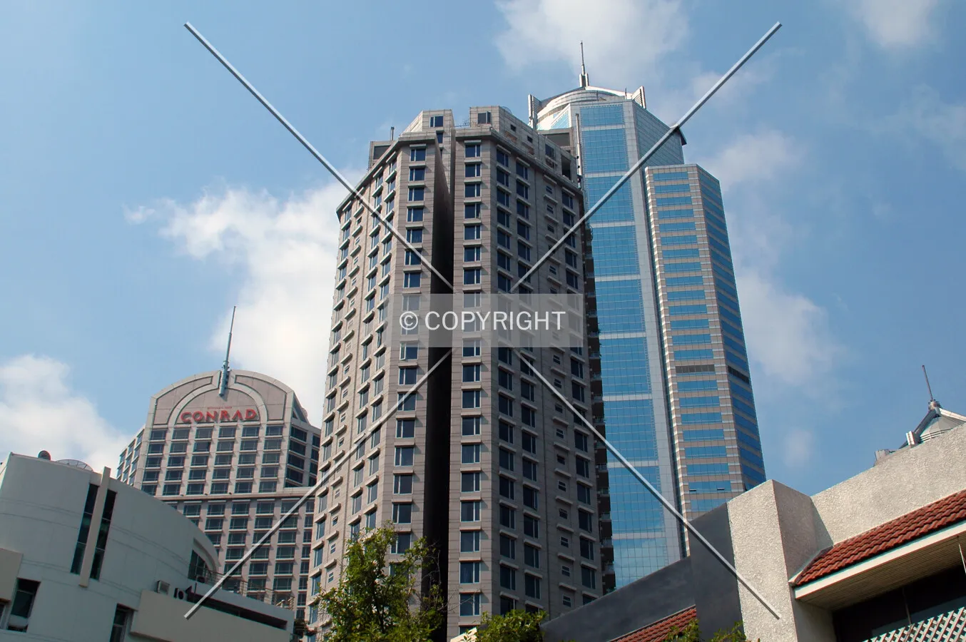 Looking up from Soi Ruamrudee