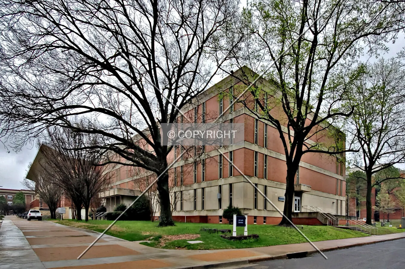Southwest view; March 18, 2020