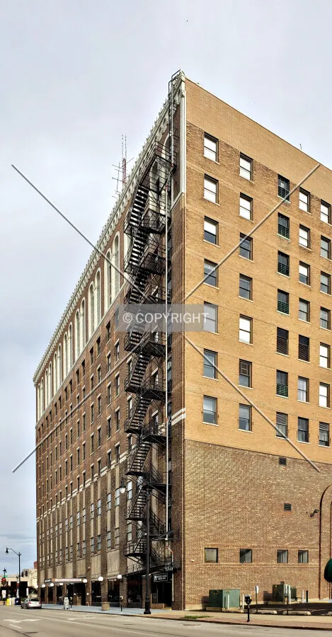 View from the northwest; May 27, 2019
