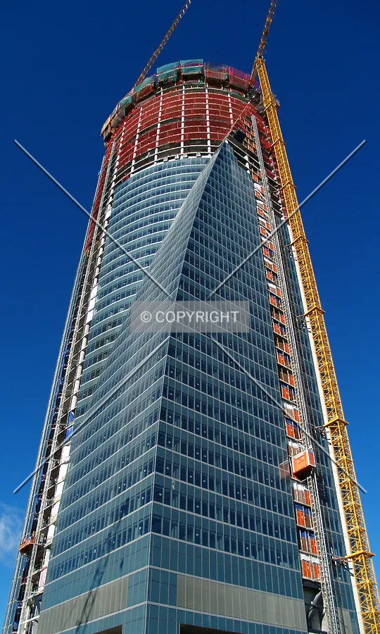 Looking up from the southeast