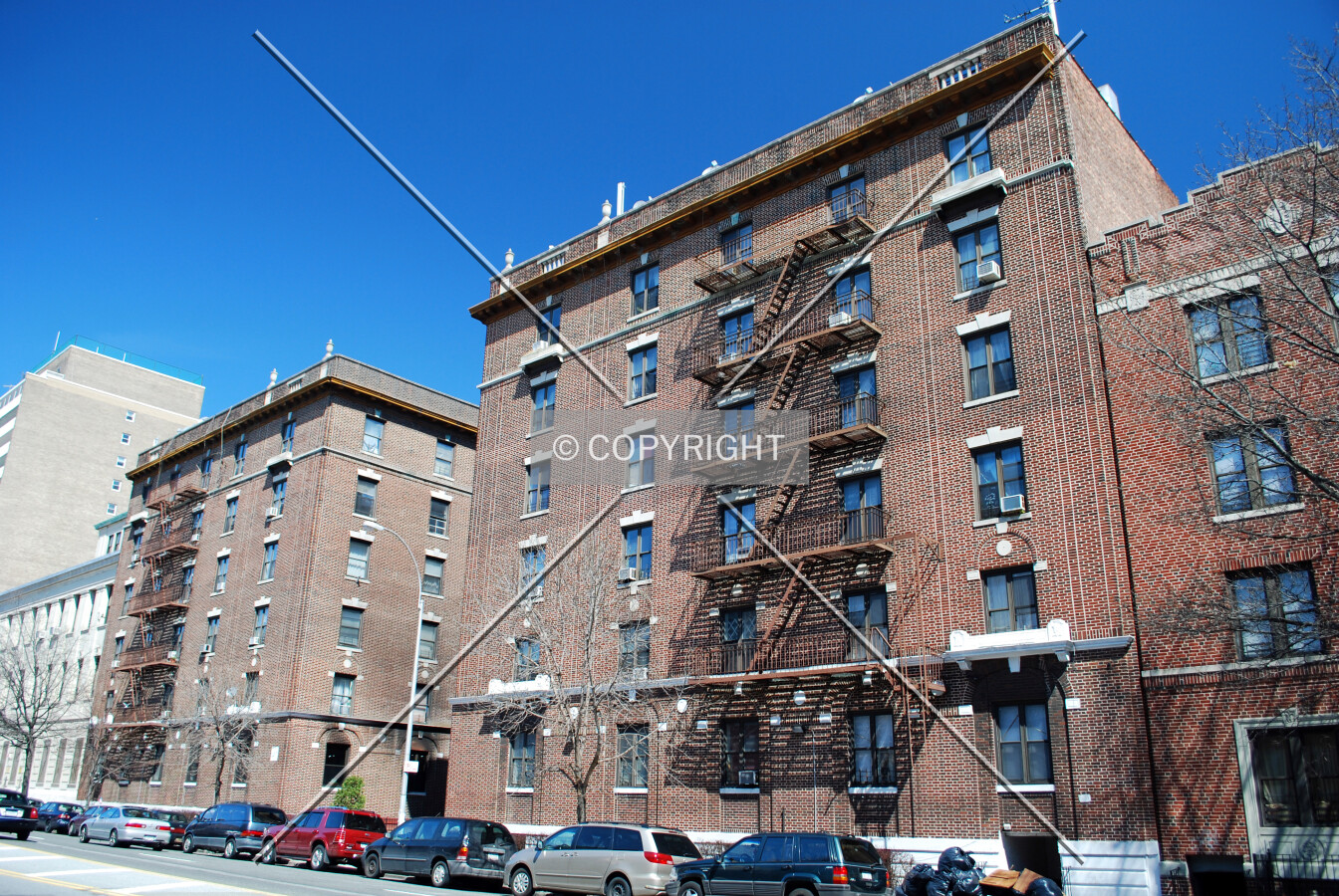 Viewed along Ocean Avenue
