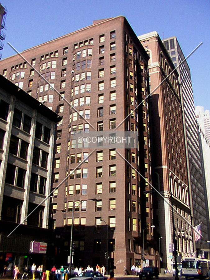 North end of the building, looking west on Jackson