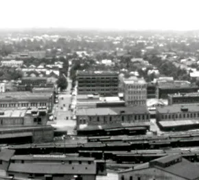 View from the southwest
