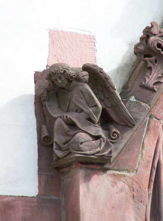 Statue over the south entrance