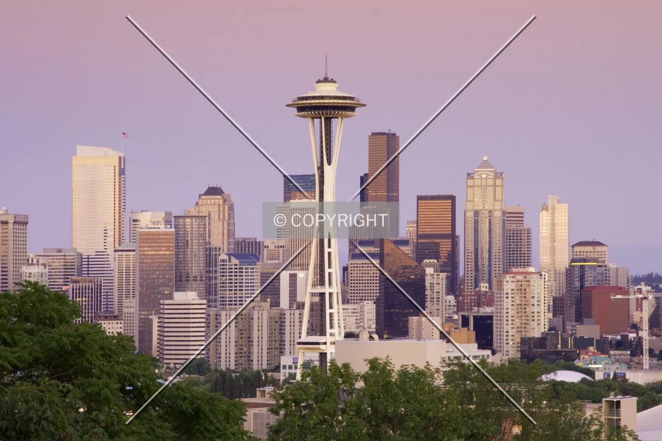 Downtown from Kerry Park