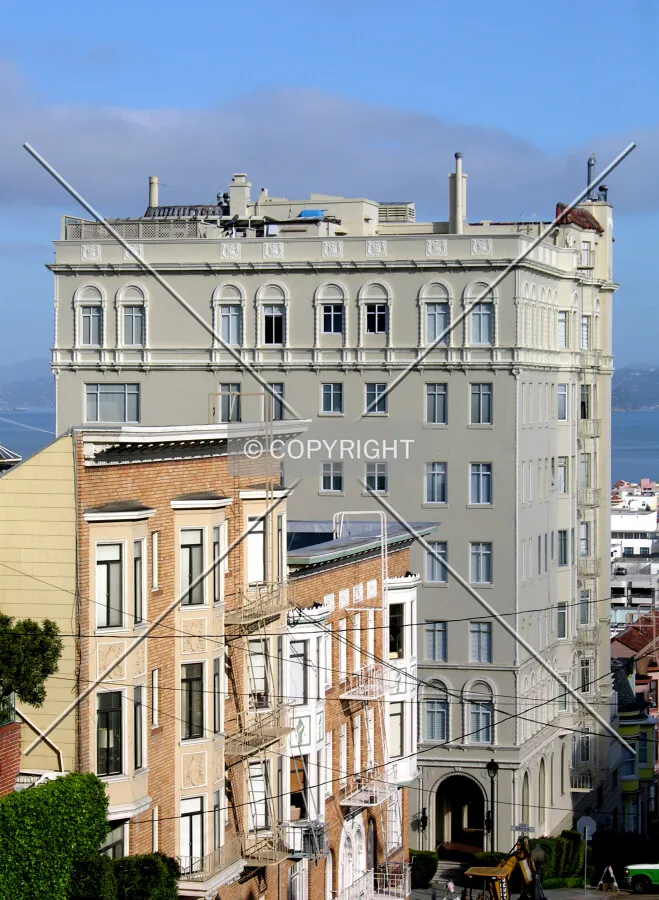From Webster Street to the south