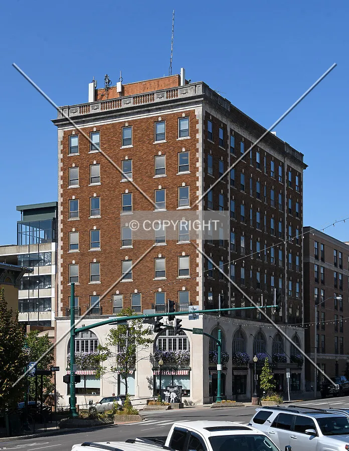 View from the southeast