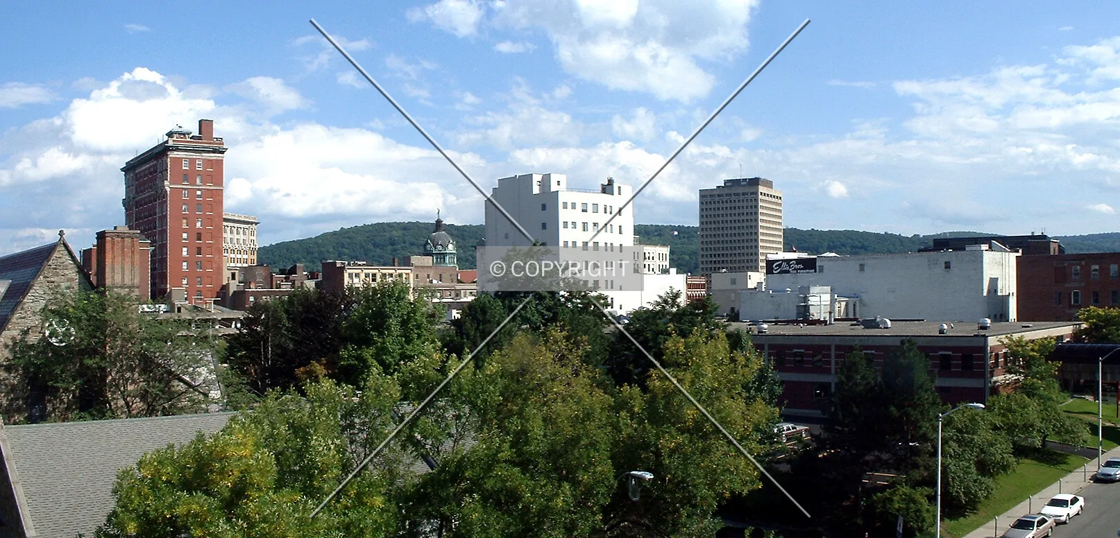 View from the northwest
