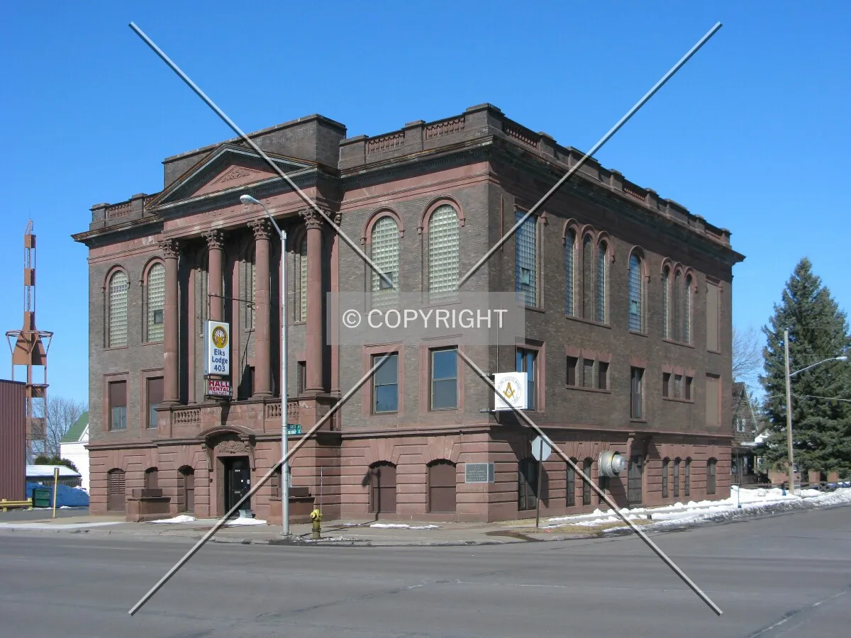 Southeast corner from across Belknap Street and Hughitt Avenue