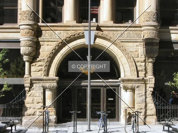 Main entrance from across Hennepin Avenue
