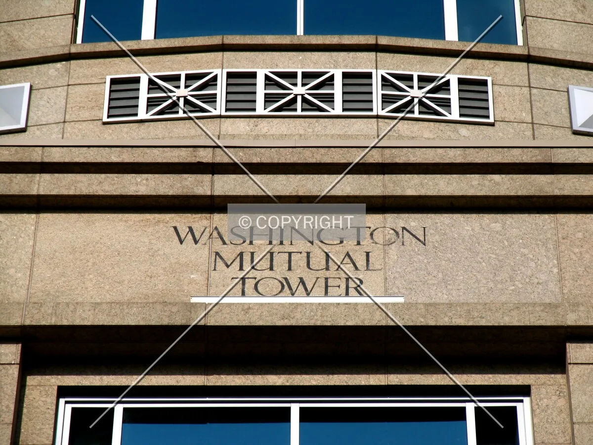 Building sign above the west entrance